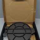 Uno Casa Cast Iron Tortilla Press 10 Inch - Tortilla Maker Press, Pre-Seasoned Roti Maker with 100 Pcs Parchment Paper - Heavy Duty Quesadilla Maker for Homemade Flatbreads, Rotis, Empanadas