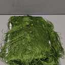 YaoYue Beaded Curtain Door String Curtains for Doorway Tassels Beads Hanging Fringe Hippie Room Divider Window Hallway Entrance Wall Closet Bedroom Privacy Decor (Grass Green, 100200cm) (39"W x 79"L (Pack of 1))