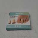 Welnove Cuttable Toe Tubes Sleeves - 6 Pack Toe Protectors for Corns, Calluses, Blisters - Fabric & Breathable Gel Lining Toe Sleeve Protectors Relief Toe Pressure Pain (Beige - 3 Large + 3 Medium)