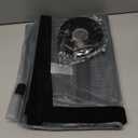 Side Opening Magnetic Screen Door, Fit Door Size 32 x 80 Inch, Reversible Left and Right Removable Screen Door Mesh with Strong Magnet, Actual Mesh Size 34" x 81", White