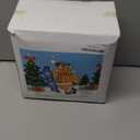 6FT Christmas Inflatable Outdoor Decoration, Skiing Gingerbread Inflatable Christmas Decorations with Built-in LEDs, Gingerbread Blow Up Yard Decorations for Lawn Garden Winter Party Decor