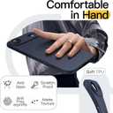 JETech Magnetic Case for iPhone Air Compatible with MagSafe, Camera Lens Full Protection, Soft TPU Protective Phone Cover with Matte Finish, Shockproof, 6.5-Inch Display (Deep Blue)