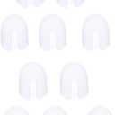 CYFUN DESIGN 10PCS Large Ink Blending Brushes Caps for Card Making, Crafting Ink Blending Brushes Cover for Blender Paper Crafter