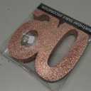 90th Birthday Decorations for Women,90th Anniversary Decorations, Rose Gold Pink Glitter 90th Birthday Party Centerpieces for Table Decorations, 90 Table Topper Decor