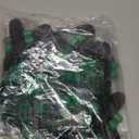 Kalolary 20PCS Locked Barbed Tee Connectors, 1/2 to 1/4 Drip Irrigation Fittings Kit 12/16mm to 4/7mm Tube Lock Female Connector 6-Way Barbed Lock Irrigation Parts for Watering System (Black Green)