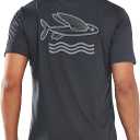 NORTHYARD Mens Swim Shirt Rash Guard UPF 50+ Quick Dry Short Sleeve Fishing Shirts Sun Protection Shirt Beach Water Swimming