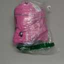 Dotoner Waterproof Dog Coat Warm Fleece Lined Jacket Reflective Winter Pet Apparel for Small Medium Large Dogs with Leash Opening Adjustable Neck & Tail Drawstring (Pink, Large)