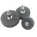 3 Pcs Mounted Stone Grinding Wheels with 1/4-Inch Shank 40mm/50mm/60mm Diameter Abrasive Stone Grinding Wheels for Drill, Grinder, Rotary Tools