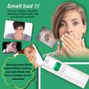 Portable Bad Breath Checker - Professional Odor Breath Tester & Analyzer, Mouth Internal Odor Monitor for Personal Oral Cavity Testing