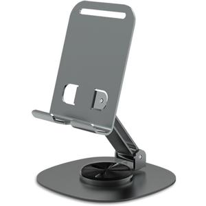 360Rotating Phone Stand Holder for Desk, Adjustable Cell Phone Metal Stand with Anti-Slip Base, Tablet Stand for All Mobile Phones, iPhone, iPad, Switch,etc