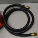 Fill-Rite FR152 Piston Hand Pump with Hose & Nozzle Spout, Red