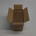 FARRAY 100 Pack 4x6 Inch Corrugated Cardboard Sheets, 1.8mm Thick Brown Kraft Cardboard Backing, Bulk Flat Cardboard Inserts Filler Pads for Packing, Shipping, Mailers, Crafts