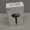 slopehill Professional Ionic Hair Dryer, Powerful 1800W Fast Drying Low Noise Blow Dryer with 2 Concentrator Nozzle 1 Diffuser Attachments for Home Salon Travel (White)