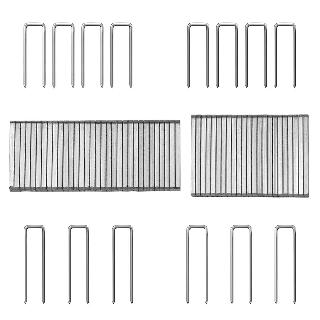 DFD 40 Pieces Shutter Replacement Staples Plantation Shutter Repair Parts Plantation Shutter Staples Shutter Hardware Shutter Repair Pins Plantation Shutter Repair Kit (0.6 x 0.19, 0.75 x 0.19)