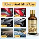 2 x Cryatal Serum,Cristal Serum,Crystal Serum for Cars,Advanced Graphene Ceramic Coating for Cars，Used for Car Detail Protection and Lighting, Paint, Scratch Resistance, and Wheel Coating Repair. (1)