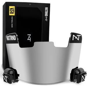 Nxtrnd VZR1 Football Visor, Flat Lens Technology, Fits Adult & Youth Football Helmets