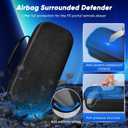 Auarte 12 in 1 Accessories Set for Playstation Portal Remote Player, Hard Carrying Case for PS Portal with Clear Skin Case for PS5 Portal, 2 Screen Protector with 4 Thumb Grip