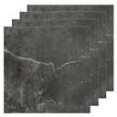 40 Sheet Vinyl Flooring 12"x12" Peel and Stick Floor Tile Waterproof Black Marble Vinyl Floor Tiles Clearance Self Adhesive Floor Tiles Sticky Laminate Flooring for Bathroom Kitchen Basement