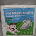 Jollywoods Dog Diaper Liners 150Pcs, Disposable Diapers Inserts for Male & Female Dogs, Booster Pads Fit Reusable Dog Belly Bands, Male Wraps and Period Diapers, Super Absorbent Leakproof Regular