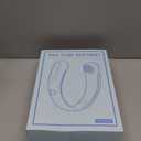 Portable Neck Fan, Hands-Free Bladeless Fans, 360Airflow, 4000 mAh Battery Operated Wearable Personal Fan, Twistable, Rechargeable Fans for Outdoor Indoor, Birthday Gifts for Men Women-Black