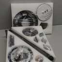 Ceiling Fans with Lights, 54 inch Low Profile Ceiling Fan with Light and Remote Control, Flush Mount Ceiling Fan for Bedroom, Living Room, Reversible, 3CCT, Dimmable, Noiseless DC Motor, Brown