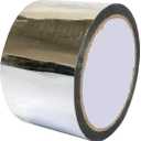 Metallic Tape Mirror Tape Duct Tape DIY Decorative Tapes, 2.4 Inches x 55 Yards (Silver)