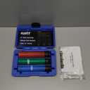 Orion Motor Tech Lug Nut Socket Set, 3pc 1/2" Drive Extra Long Impact Sockets with 17mm 19mm 21mm Metric Sockets, 6" Thin Wall Wheel Lug Nut Deep Sockets with Colored Protective Covers & Carry Case