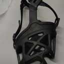 BARKLESS Dog Muzzle, Basket Muzzle for Biting, Chewing and Scavenging, Humane Cage Mouth Cover, Perfect for Grooming and Training Medium Aggressive Reactive Dogs (M, Black)