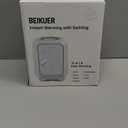 12-in-1 Baby Bottle Warmer for Breastmilk, 98F 2m Fast Heating Milk Warmers, 24H Locks Nutrients with 360 Swirlable Heat, Precise Even Warming & Temperature Control, Fits All Bottles, Bags, Jars (White)