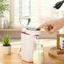 Instant Hot Water Dispenser Mini Portable Water Heater 2000W 3 Seconds Fast Heating Milk Tea Coffee 5 temperatures for Home Kitchen Hotel Office Camping Travel Hiking (White)