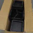 BTSDhome Adjustable Bed Risers 2,3 or 4 Inch Heavy Duty 8 Pack Furniture Risers Dorm Bed Risers Table Desks Legs Blocks Black