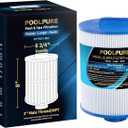 POOLPURE PAS50SV-F2M Spa Filter Replaces Unicel 6CH-502, Filbur FC-0311, Excel Filters XLS-604, Baleen AK-90161, Magnum AR50, Master Deluxe M60506 Hot Tub Filter, 1PACK