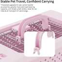 RIZZARI 22" Hard Pet Carrier: Travel Kennel for Cats & Small Dogs