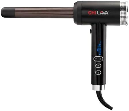 CHI Lava Curl Shot, Hair Curling Wand For Voluminous, Shiny & Long-Lasting Curls, Lower Temperature, Ergonomic, Comfortable Design For Easy Use