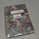 Undated Daily Planner - Spiral Notebook 80 Days One Day Per Page, Hourly Schedule, To-Do List, Notes, Everyday Planning Task, A5 Hardcover Journal Organizer Book Women Cute Aesthetic, Flower (Blue White Flower)