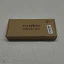 Pottery Glaze Brushes, 14 PCS Painting Ceramic Brush Set, Different Shape Wool Soft Bristle for Ceramic Pottery Glazing Creation