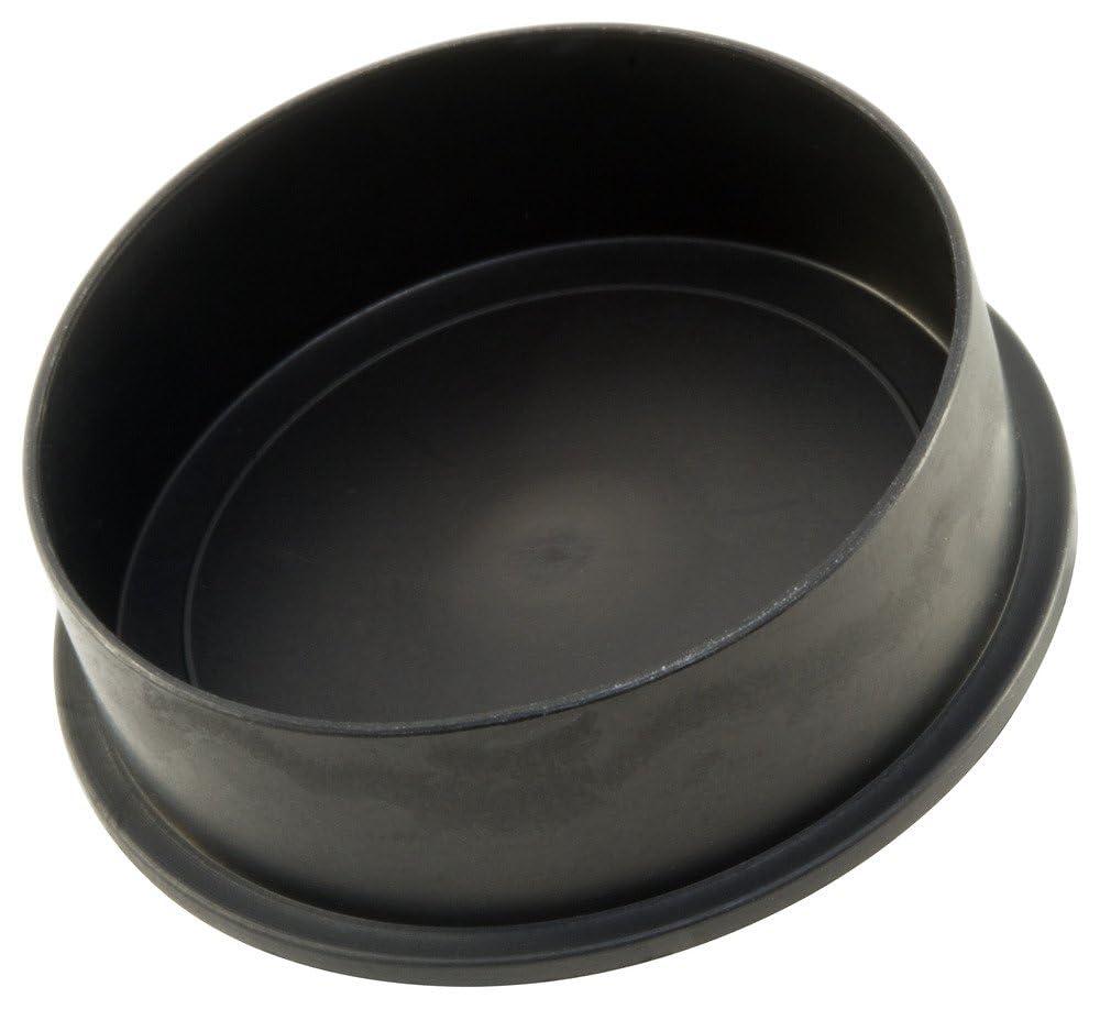 Caplugs CEC-16 CEC Series  Plastic Conductive Cap for Threaded and Non-Threaded Connectors, 500 Pack, Black EVA, Nominal Thread Size 1" ESD Protection, Electrostatic Charge, Electrical Shields