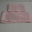 BreathableBaby Breathable Mesh Liner for Full-Size Cribs, Classic 3mm Mesh, Light Pink (Size 4FS Covers 3 or 4 Sides)