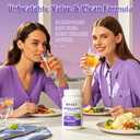 Cortisol Supplements for Women & Men - Adrenal Support with Ashwagandha, L-Theanine & Holy Basil for Stress Relief, Mood & Steady Focus - Hormone Balance - 120 Vegan Capsules (EXP 05/01/27)