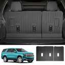 Backrest Mat for 2022-2025 Chevy Tahoe/GMC Yukon Cargo Mat All Weather Protector Rear Seat Back Liner for 2022 2023 2024 2025 Chevrolet Tahoe/GMC Yukon Accessories