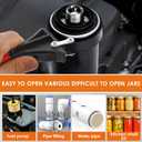 4 Pack Rubber Strap Wrench Set, Adjustable Oil Filter Wrench Max Diameter 4'' and 6", Non-Slip Heavy Duty Belt Wrenches for Plumbing, Jar Opener, Water Filter, Shower Head, Drain Sewer Cap, Sink Fauce