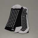Lux Dual Grip Socks - Soccer Grip Socks for Men and Women. GripArray Performance & Comfort S
