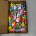 CZWZ 20Pcs Mini Multicolor Pens in One 4-in-1 Cute Pens Bulk for Kids, Fun Kawaii Ballpoint Pens for Birthdays and Children's Party Favors Gifts Teacher School Supplies