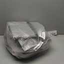 TAILI 2 Tier Extra Large Moving Bags, 4 Pack Silver Heavy Duty Totes for Storage with Visible Window, Wrap Around Handles, Storage Bags for Space Saving, Alternative to Moving Boxes