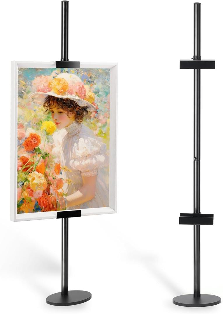 Table top easels for display,picture stands for displayAdjustable for Frames Up to 29" HFrame Holder Stand Table Easels for DisplayMetal tabletop easel Stand for Picture Frames, Artwork, Canvas