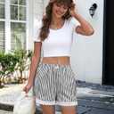 Boxer Shorts Gingham Shorts Y2K Beach Bottoms | Plaid Shorts Y2K Pajama Bottoms Two Pockets