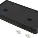 Red Hound Auto Front License Plate Bumper Mounting Bracket Black Compatible with Dodge Ram 1500 2013 2014 2015 2016 2017 2018 Frame Holder