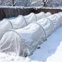 Plant Covers Freeze Protection, 10 ft x 20 ft 1.0 oz/yd Reusable Frost Protection Floating Row Cover, Frost Blankets for Plants, Frost Cloth for Cold Weather Snow, Winter Frost Pests Protection