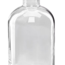 4 Pack 6oz Clear Glass Bottles with Cork 