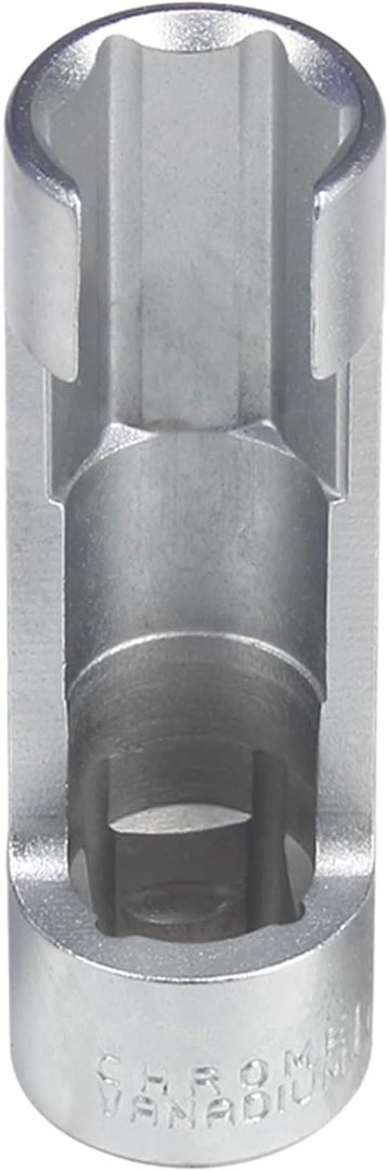 17MM (1/2"DR) Diesel Injector Fuel Line Socket Set Difficult Access Flare Nut Wrench Spanner for Wired Temperature Sensors, Thermo Switches, ABS Tube, Master Cylinder, Coolant, etc